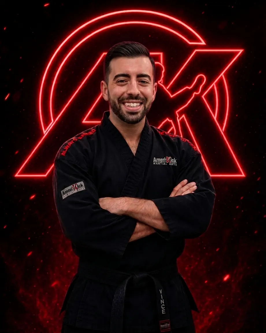 Sensei Vince Little, owner and head instructor of Amerikick Pennington